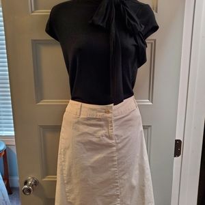 Ralph Lauren black cap sleeve shirt